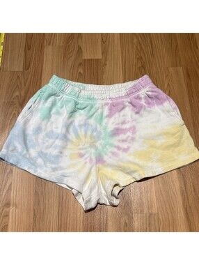 Aeropostale Womens Shorts, Size M Tie Dye Look
